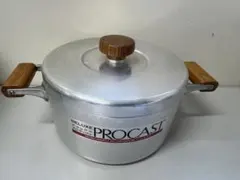 北陸アルミ DELUXE PROCAST 両手鍋 22cm 蒸し台付き 未使用品のサムネイル