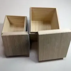 桐箱 2個セット （サイズ違い）小物入れ