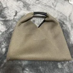 MM6 Maison Margiela カーキ トートバッグミニ