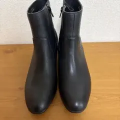 【美品】ing ブラック　ショートブーツM ウェッジソール黒イング