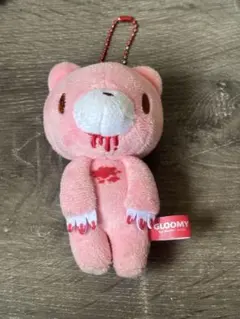 グルーミー ぬいぐるみキーホルダー ピンク Bloody