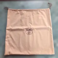HERMES エルメス 保存袋 バッグ用 巾着 41x 44 オレンジ - メルカリ