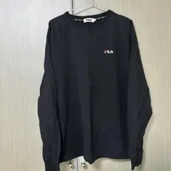 FILA 長袖カットソー 黒