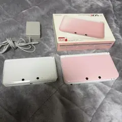 任天堂　3DS LL ピンクホワイト・3DS ホワイト