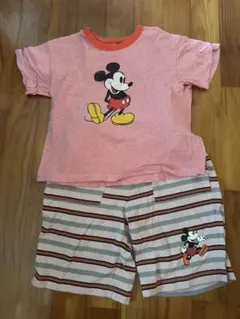 マーキーズ⭐︎ 【Disney】ミッキーマウス/プリントTシャツ＆パンツ　２点