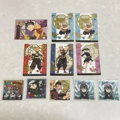 鬼滅の刃 銀だこ 限定コラボ カード ビックリマンシール 11点セット