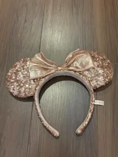 ミニーカチューシャ ローズゴールド