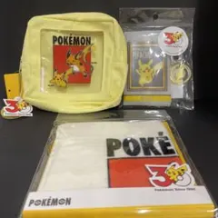 【最安値】ポケモン スリコ 3COINS 30周年 ライチュウ ピカチュウセット