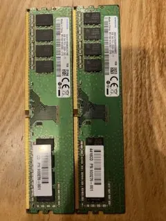 Samsung DDR4-2666V 8GBx2枚 計16GB UDIMM - メルカリ