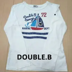 お値下げ！！Double.B マリンデザイン 長袖カットソー 150cm