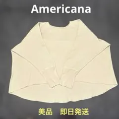 AMERICANA アメリカーナ　ワッフル　ロングスリーブ美品　即日発送