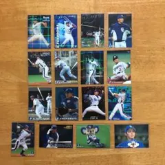 カルビー  プロ野球チップスカード 中日ドラゴンズ 16枚カードセット❗️