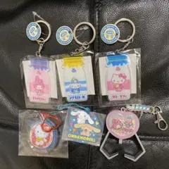 早い者勝ち！新品♡サンリオ♡アクリルキーホルダー、キーホルダー6点セット