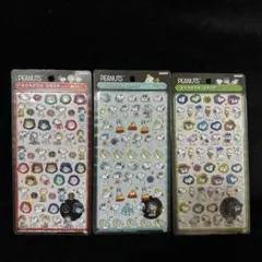 ボンボンドロップminiシール スヌーピー 3枚セット