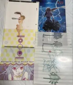 物語シリーズ クリアファイル 9枚セット