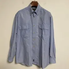 WOOLRICH ライトブルー 長袖シャツ コットン混紡 XL相当のサムネイル