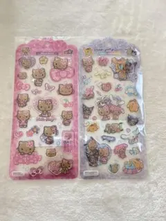 ドロップジェリーシール　日焼けキティ　日焼けサンリオ　ボンドロ　うるちゅる