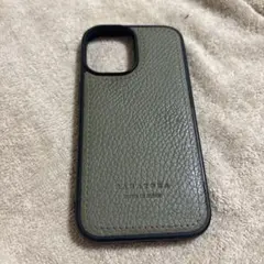 HANATORA iPhone16 ピスタチオ　カーキ