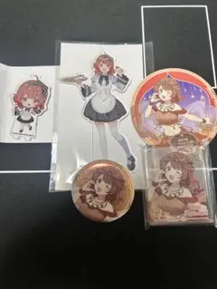 【学マス】花海佑芽 アニメイトカフェ　グッズ　セット