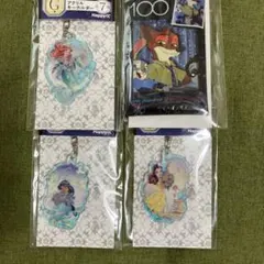 Happyくじ Disney100 キーホルダー クリアケース セット