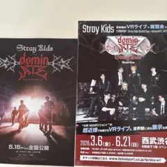 50枚 Stray Kids THE domin ATE 映画フライヤー スキズ - メルカリ