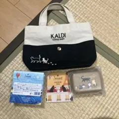 カルディ　ネコの日グッズ4点(組み合わせ変更相談可。商品の説明をご確認下さい)