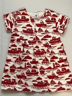 Petit Bateau ワンピース 18m