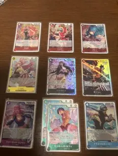 ワンピースカードゲーム まとめ売り 9枚セット - メルカリ