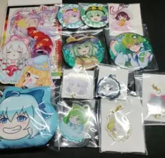 東方Project チルノ　ゆっくりチルノ　缶バッジ　16点セット 東方Project チルノ ゆっくりチルノ 缶バッジ 16点セット - メルカリ