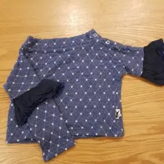 De Nachos 星柄フリル長袖カットソー 100