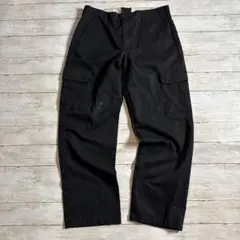 RED KAP ワークカーゴパンツ 黒 34×32 ゆるダボビッグシルエット古着