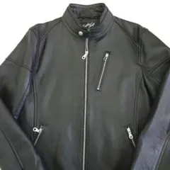 Rattle Trap シングルライダースレザージャケット 黒　Lサイズ　極美品