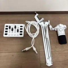 美品 ヤマハ YCM01 マイクとケーブルとポーチ アームスタンド 配信