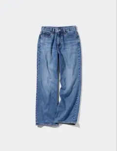ワイドストレートジーンズ