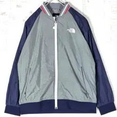 希少✨️ノースフェイス ナイロンジャケット トラックジャケット 超軽量 グレー