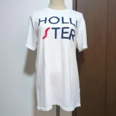 【美品】HOLLISTER ホワイト Tシャツ Mサイズ