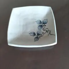 会津本郷焼　酔月窯　四角皿