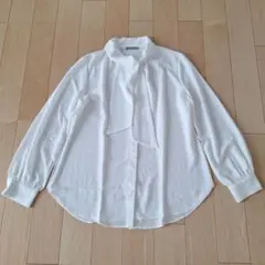 25SS極美品✨theory luxe ボウタイ 手書き風ドットブラウス 38 - メルカリ