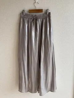 【GLOBAL WORK】エアリーリラックスシャイニースカート