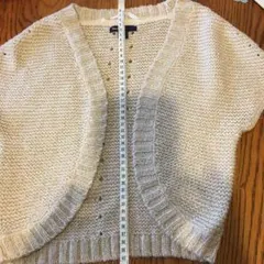 GAP Kids 女の子　半袖ニットカーディガン