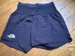THE NORTH FACE ランニングショートパンツ 黒　レディースM
