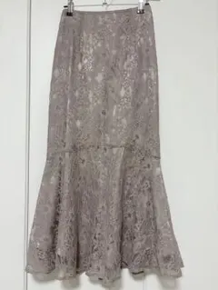 GRL グレイル　花柄レースマーメイドスカート　pm123 Sサイズ