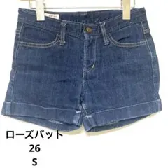 ROSEBUD ローズバッド デニム　ショートパンツ　26 Sのサムネイル