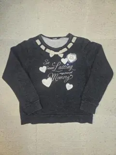 mazzo piano ハートデザイン トレーナー M(150)