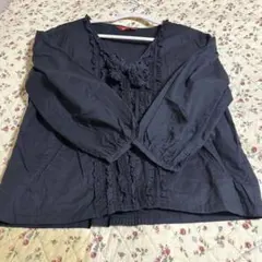 けいちゃん様専用です‼️気まぐれお値下げ中‼️黒長袖ブラウス☆ピンクハウスのサムネイル