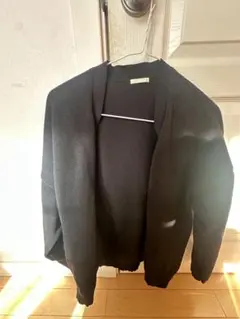 黒GUニットカーディガン