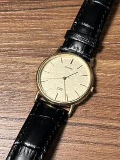 【美品/80s/稼働品】シチズン エクシード クォーツ 30ミクロン金メッキのサムネイル