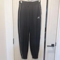 New Balance ブラック ジャージパンツ S