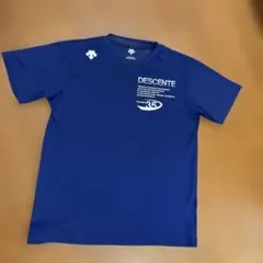 DESCENTE 2021 三重国体記念 Tシャツ ブルー - メルカリ