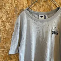 AE7851 adidas アディダス 半袖Tシャツ ライトグレー メンズ S